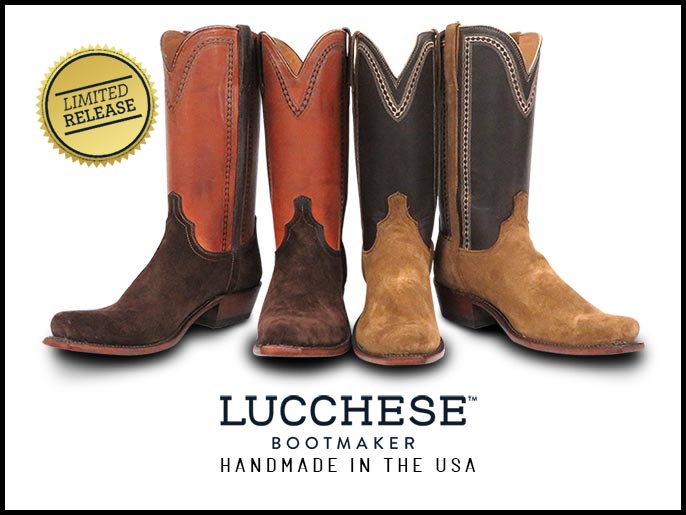 Men's New Lucchese Boots for Limted Release